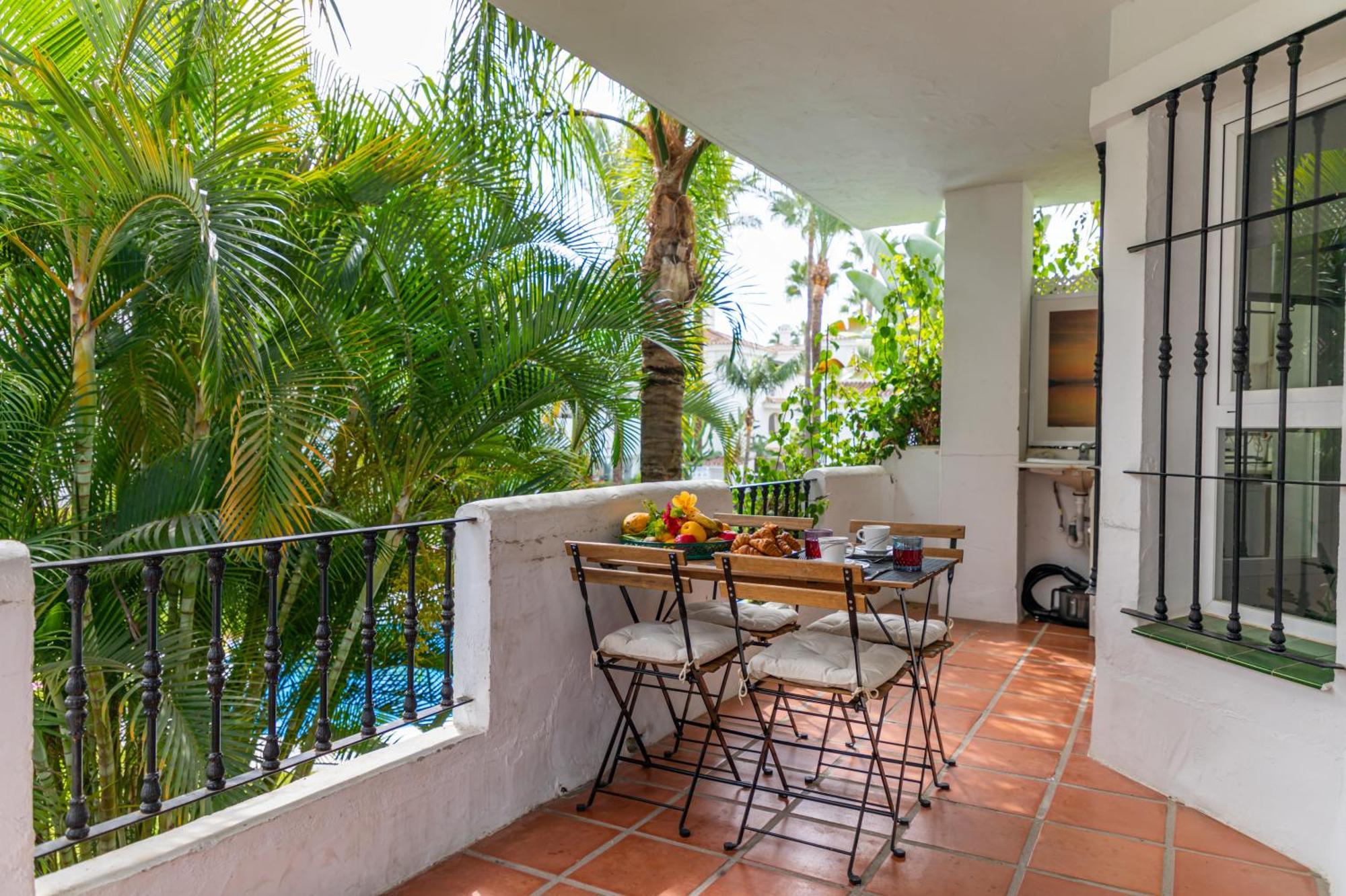 Ab Properties - Design Penthouse Marbella - Puerto Banus - Golden Mile - Pool And Tropical Garden View Εξωτερικό φωτογραφία